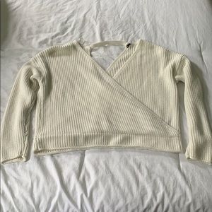 White Knit Sweater